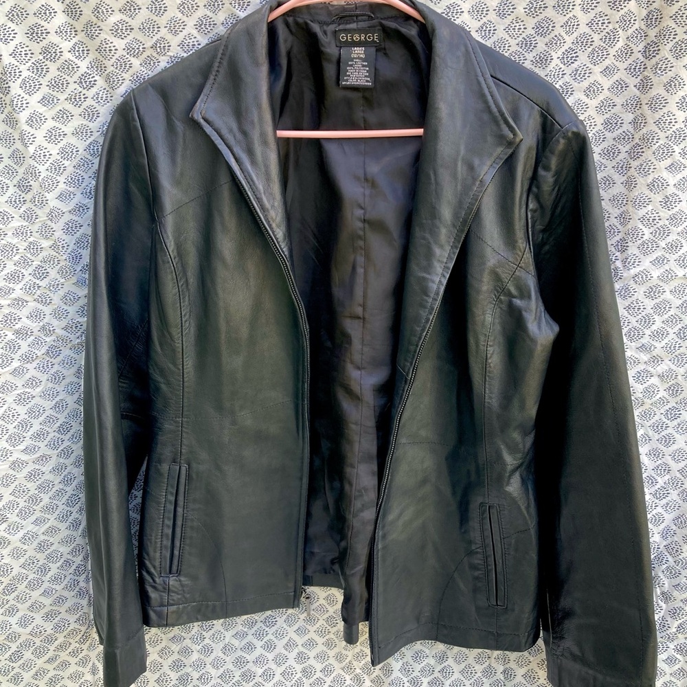 George Black Leather Jacket